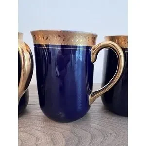Horchow | Dining | Set Of 4 Horchow Demitasse Coffee Mugs Tea Cups ...
